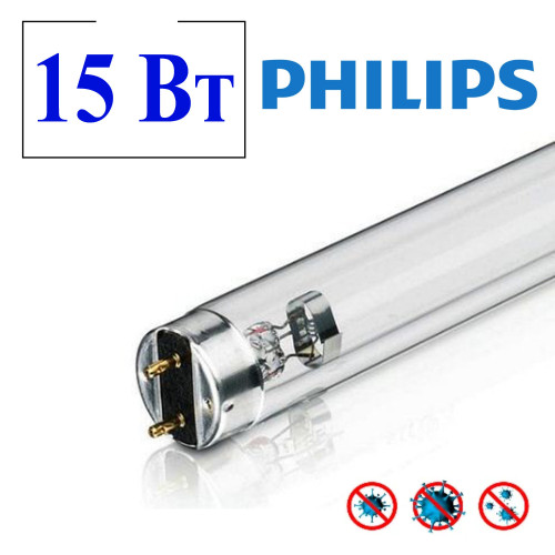 Лампа Бактерицидная Philips 15 ВТ G13 (безозоновая)